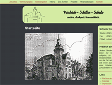 Tablet Screenshot of fschillerg.de